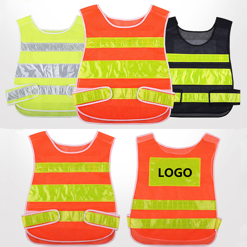 Custom Printed Reflective Vests for Outdoor Activities at Night Custom Printed Reflective Vests for Outdoor Activities at Night