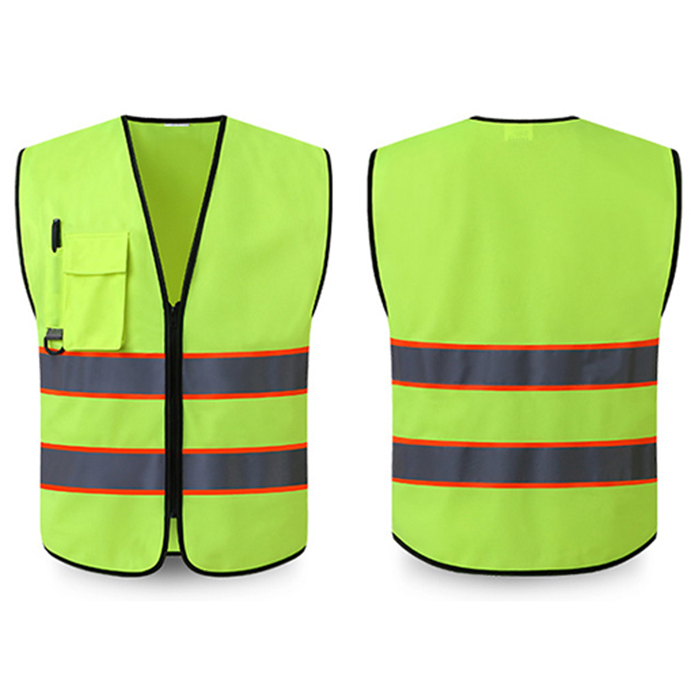 Heavy Duty Reflective Safety Vest Custom Printed Heavy Duty Reflective Safety Vest Custom Printed