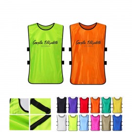 Custom Printed:Logo Branded Durable and Breathable Sport Training Vest
