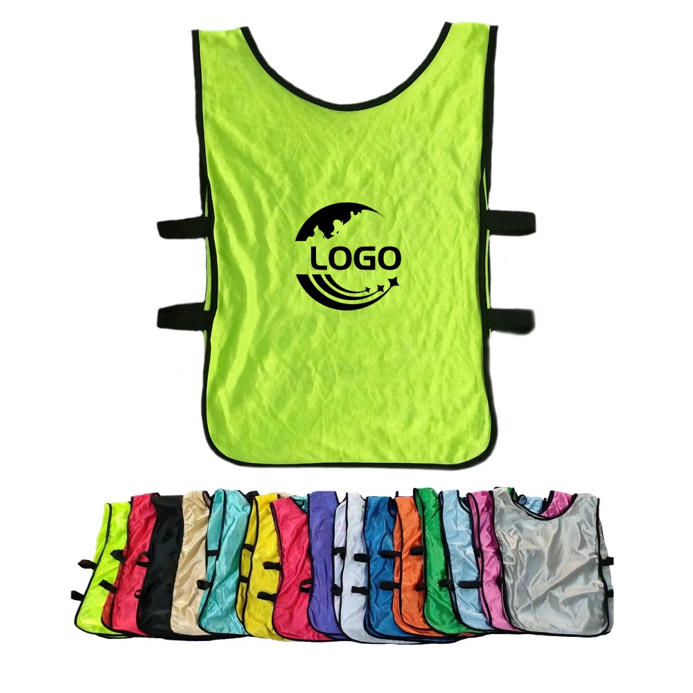 MOQ 20pcs Adult Volunteer Event Advertising Vest with logo
