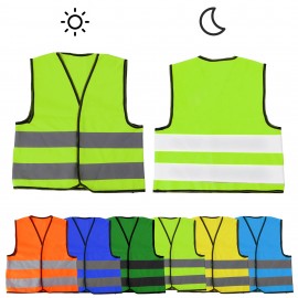 Custom Printed:Logo Branded High Visibility Kids Safety Vest for Construction Costume  Custom Printed:Logo Branded High Visibility Kids Safety Vest for Construction Costume