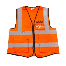 Promotional Safety Vest With Reflective Strips