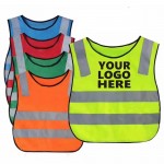 Kids Reflective Safety Vest with logo