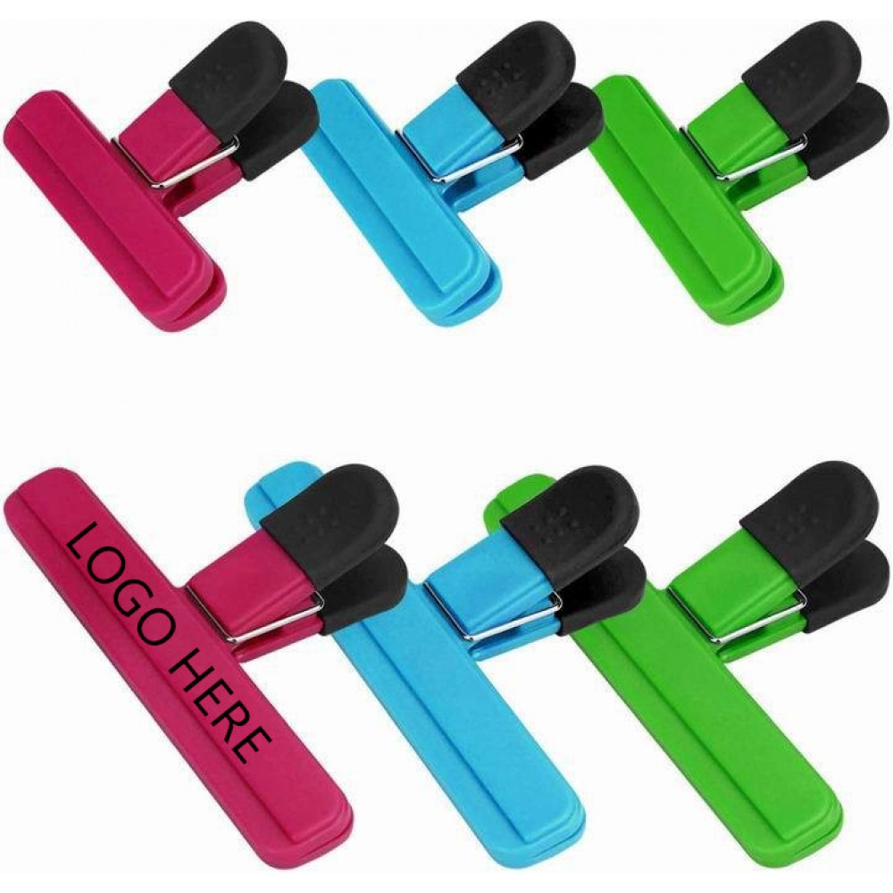 Clips For Food Storage with Logo