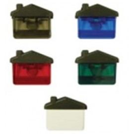 Personalized Jumbo House Shaped Magnetic Memo Clip  Personalized Jumbo House Shaped Magnetic Memo Clip