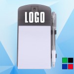 Magnetic Memo Clip with Note Paper with Logo