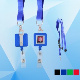 Custom Badge holder with Large Lanyard  Custom Badge holder with Large Lanyard