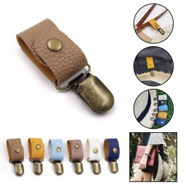 PU Hat Clip for Travel Logo Branded  PU Hat Clip for Travel Logo Branded