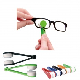 Customized Microfiber Eyeglasses Cleaning Clip  Customized Microfiber Eyeglasses Cleaning Clip