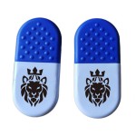 Capsule Magnetic Chip Clips with Logo