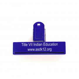 Personalized Large bag clip holder  Personalized Large bag clip holder