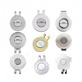 Custom Imprinted Br001464 - new golf hat clip golf mark mark 25mm coin silver  Custom Imprinted Br001464 - new golf hat clip golf mark mark 25mm coin silver