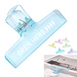 Transparent Acrylic Clip Logo Branded