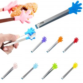 Custom Imprinted Mini Palm Shaped Silicone Food Clips