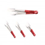 Non-Slip Grip Stainless Steel Kitchen Tongs with Logo