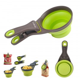 Logo Branded 3 in 1 Folding Pet Food Spoon