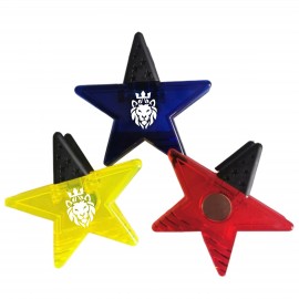 Promotional Star Magnetic Chip Clips  Promotional Star Magnetic Chip Clips