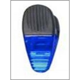Magnetic Alligator Memo Clip - Translucent Blue with Logo  Magnetic Alligator Memo Clip - Translucent Blue with Logo
