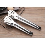 9.5 Inch Stainless Steel Food Clip with Logo