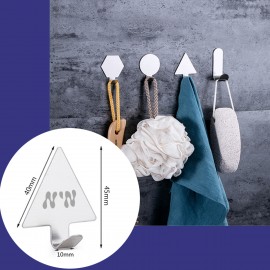 Custom Triangle Shape Silver Stainless Steel Sticky Clip  Custom Triangle Shape Silver Stainless Steel Sticky Clip