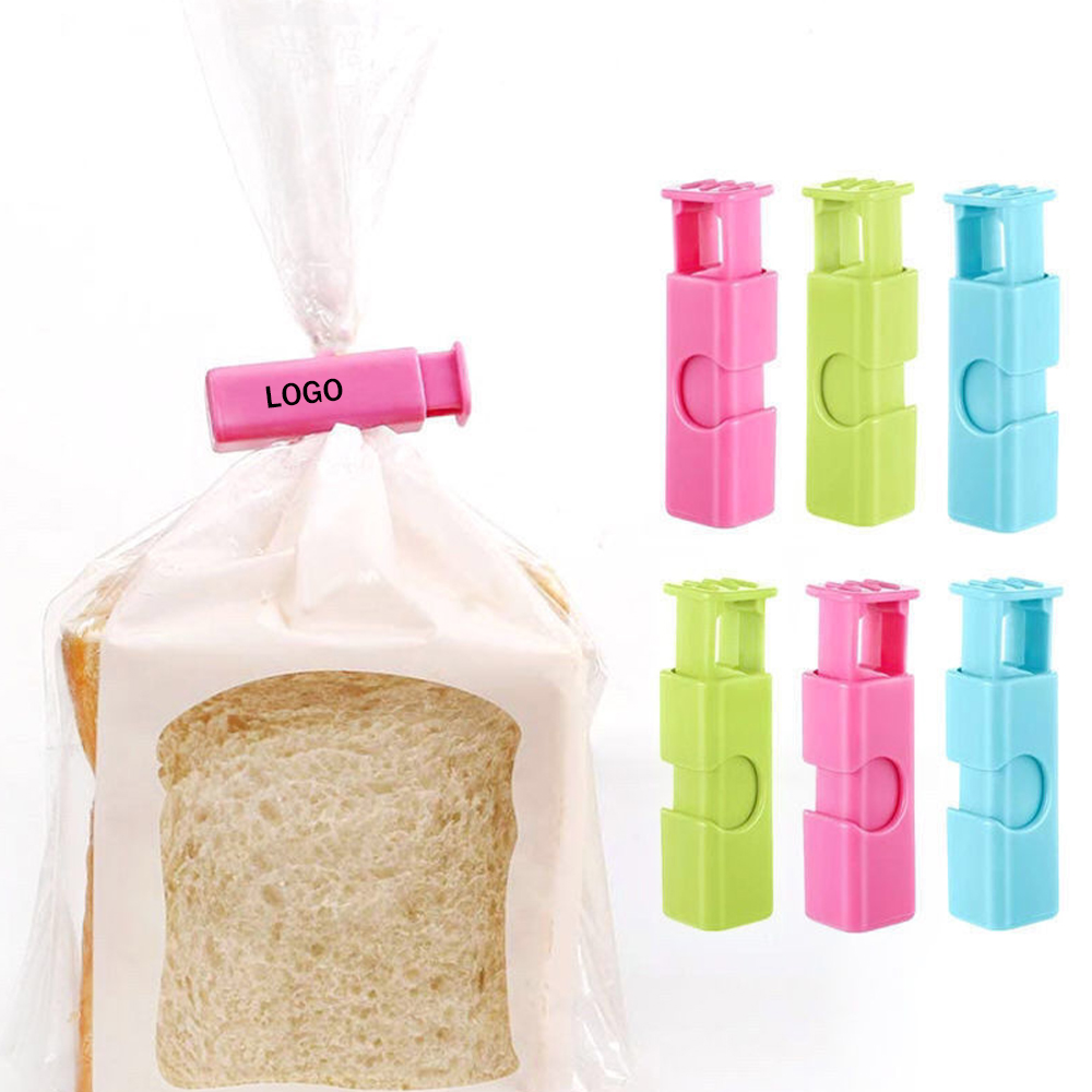Personalized Reusable Bread Clip 