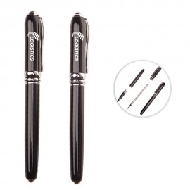 Premium Metal Business Pen w/Pocket Clip Custom Imprinted