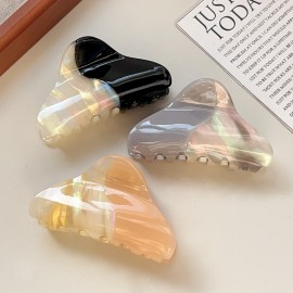 Logo Branded Acetate Hair Clips