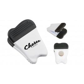 Grin & Grip: Tooth Magnet Clips with Logo