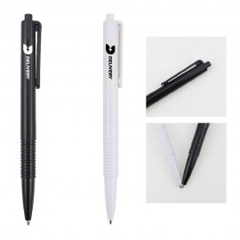 Classic Retractable Ball Pen w/Pocket Clip Custom Printed