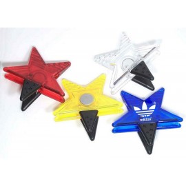 Logo Branded Large Star Magnetic Memo Clip (6 Week Production)  Logo Branded Large Star Magnetic Memo Clip (6 Week Production)