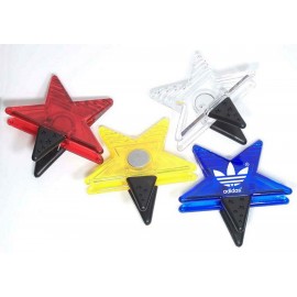 Logo Branded Large Star Magnetic Memo Clip (6 Week Production)