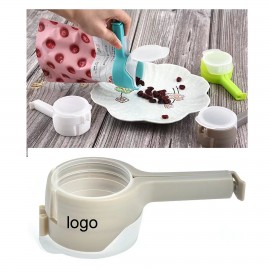 Food Bag Sealer Clip with Logo  Food Bag Sealer Clip with Logo