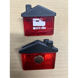 House Shaped Magnetic Clip with Logo  House Shaped Magnetic Clip with Logo