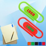 Promotional 3'' Plastic Paperclip