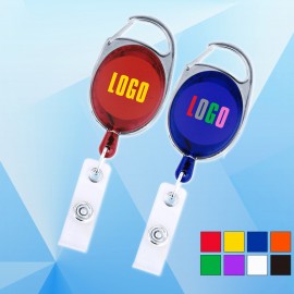 Personalized Badge Reel with Carabiner  Personalized Badge Reel with Carabiner