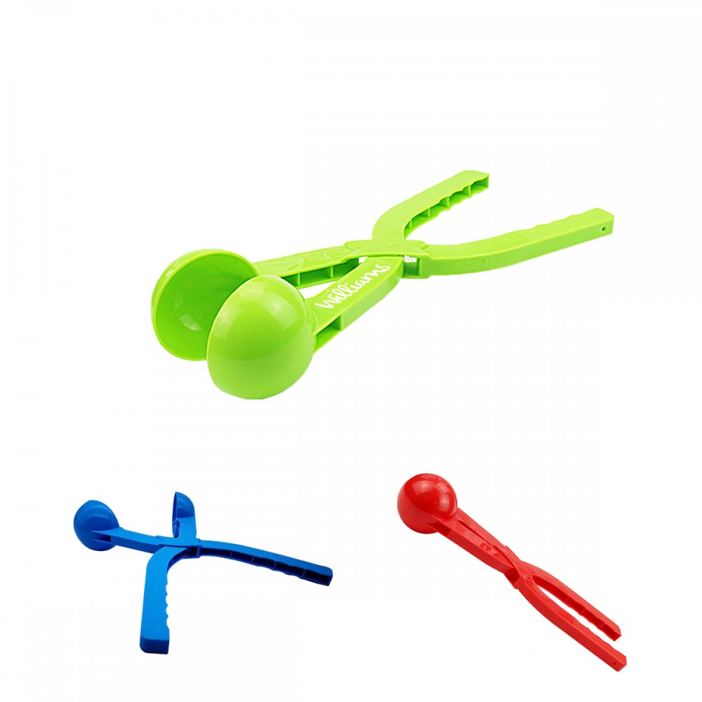 Snowball Maker Clip Toy with Logo