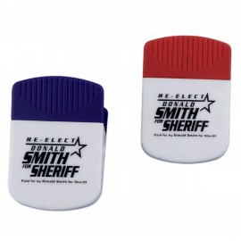 Square Shaped Fridge Magnetic Clip with Logo