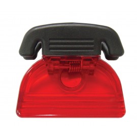 Personalized Magnetic Telephone Memo Clip - Translucent Red  Personalized Magnetic Telephone Memo Clip - Translucent Red