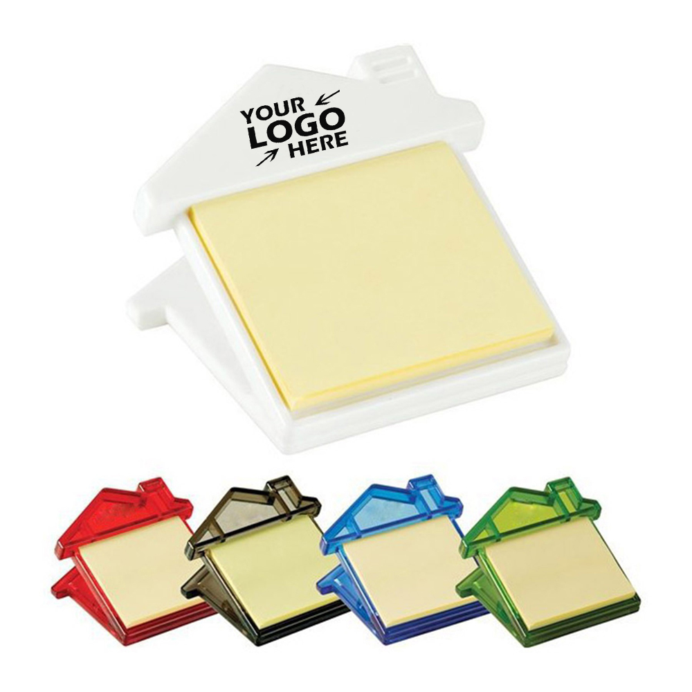 Magnetic Clip With Sticky Notes with Logo