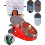 Custom Imprinted Oblong Shaped Magnetic Memo Clip - Full Color