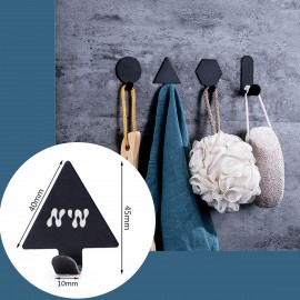 Black Triangle Shape Stainless Steel Sticky Clip with Logo  Black Triangle Shape Stainless Steel Sticky Clip with Logo