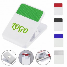 Square Clip With Pen Holder with Logo  Square Clip With Pen Holder with Logo