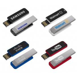 Custom Imprinted Paperclip Lightup USB Flash Drive