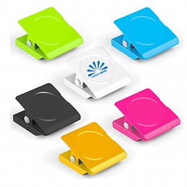 Logo Branded Magnetic Memo Note Metal Clip  Logo Branded Magnetic Memo Note Metal Clip