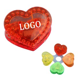 Customized Love Heart Shape Food Clip