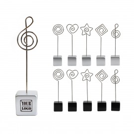 Logo Branded Square Memo Clip Holder