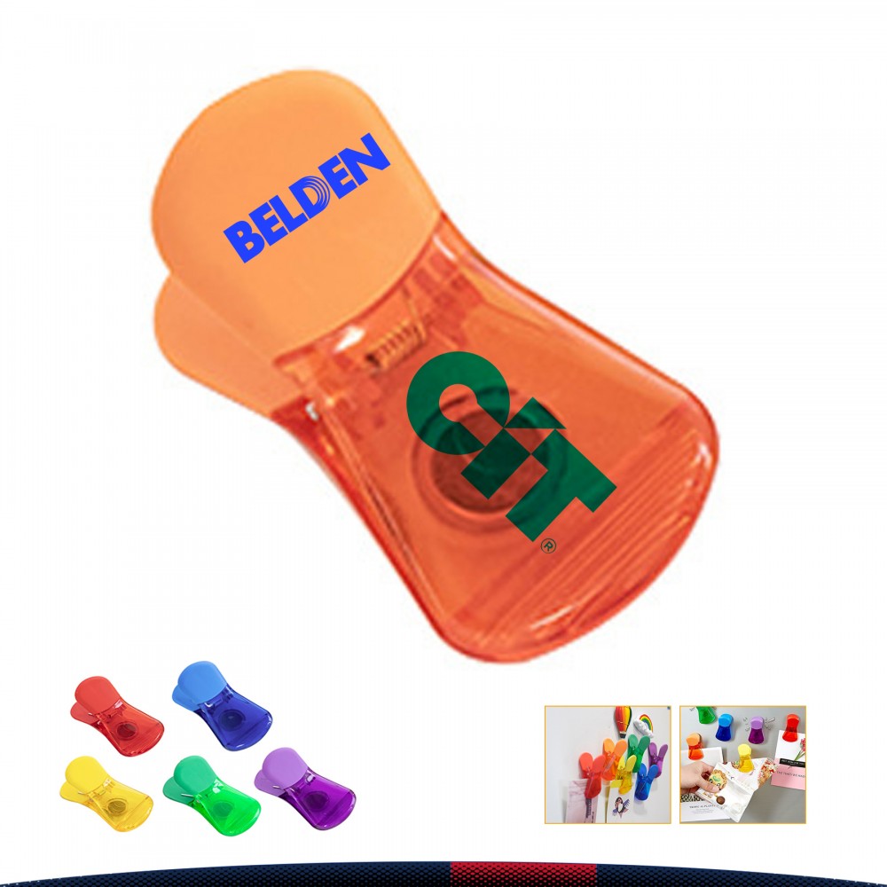 Multifunctional Magnet Clips Custom Imprinted