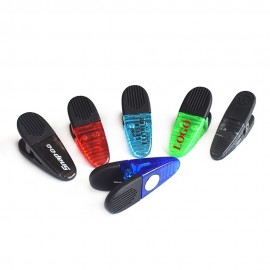 Customized Custom Jumbo Size Plastic Fridge Magnet Memo Clips w/Strong Grip