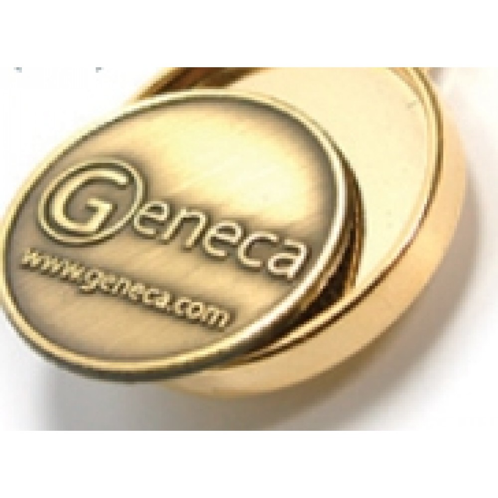 Custom Imprinted Hat Clip with Die Struck Ball Marker Custom Imprinted Hat Clip with Die Struck Ball Marker