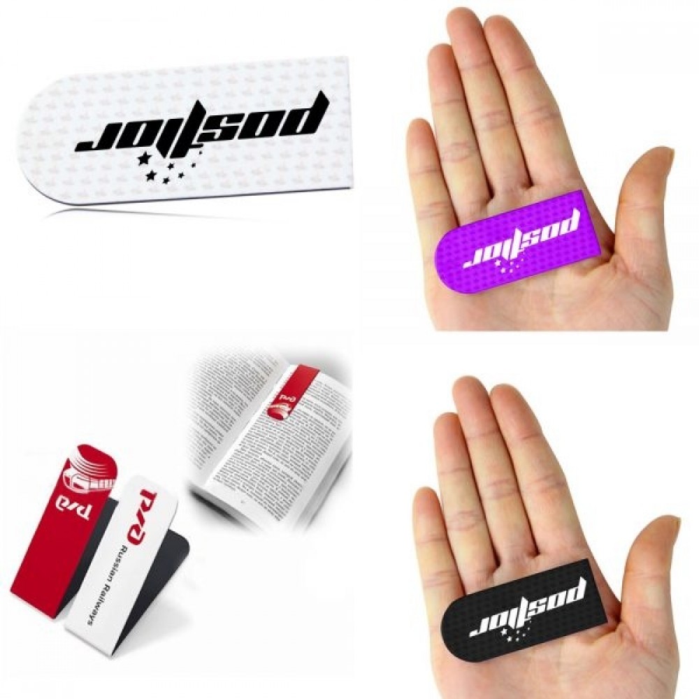 Colorful Folding Magnetic Bookmark with Logo